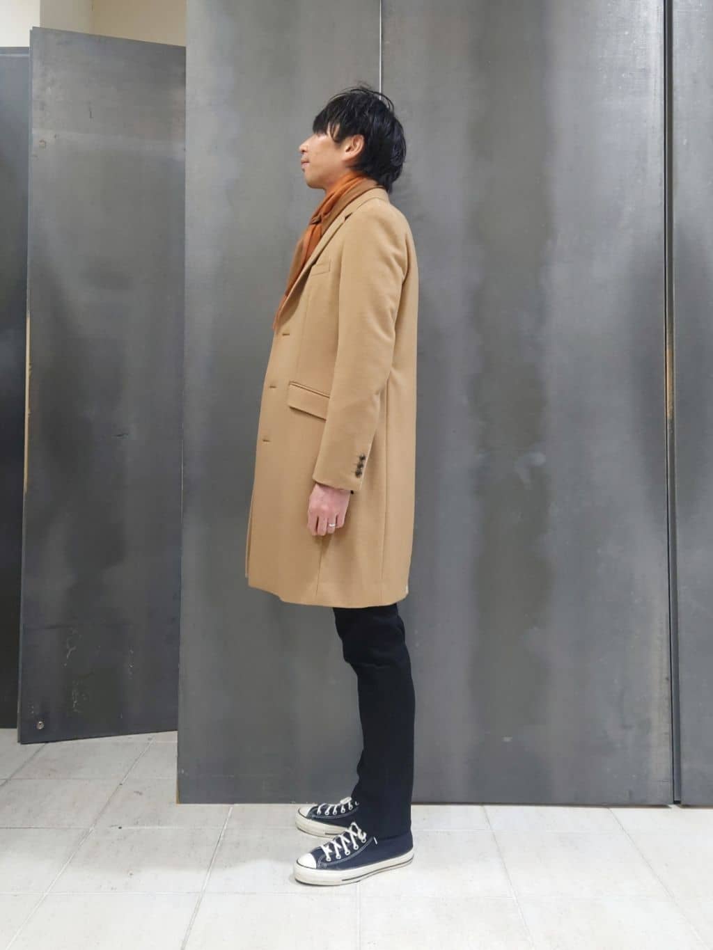 kawamuさんの「TAKEO KIKUCHI｜【Sサイズ～】ストレッチ デニム パンツ」を使ったコーディネート