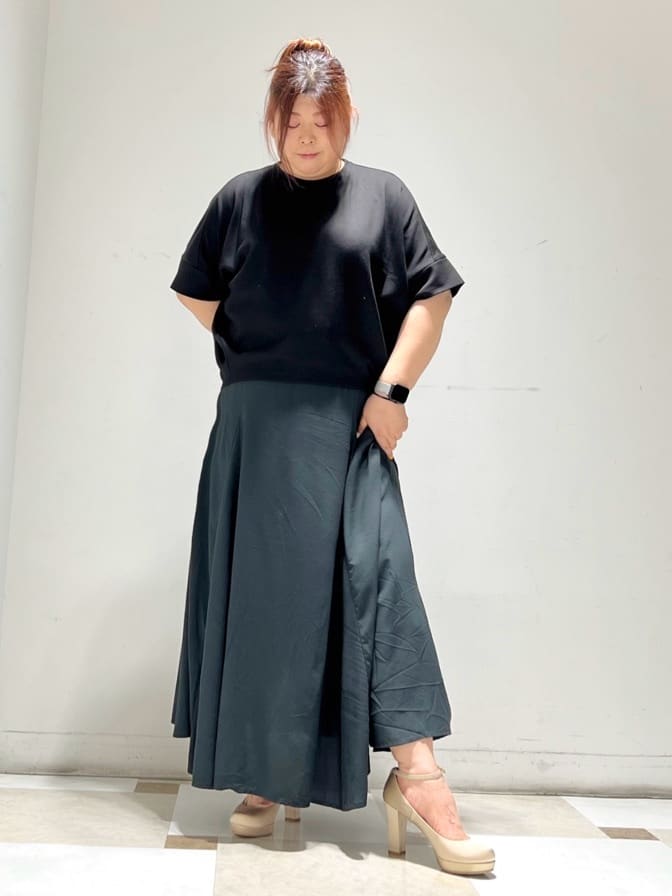 yumiさんの「ESPERANZA｜3WAYチャンキーヒールパンプス」を使ったコーディネート