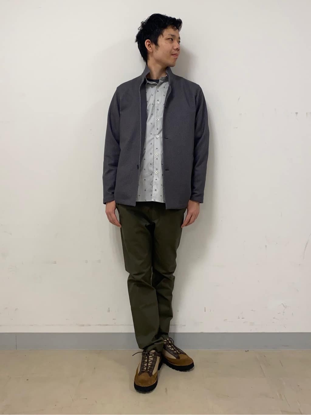shoumaさんの「TAKEO KIKUCHI｜【DOWN FABRIC】ダウンファブリック スタンドカラーブルゾン」を使ったコーディネート
