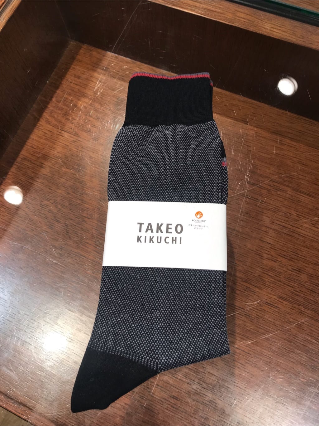 じゅんさんの「TAKEO KIKUCHI｜【抗菌防臭/日本製】バーズアイ ドレスソックス」を使ったコーディネート