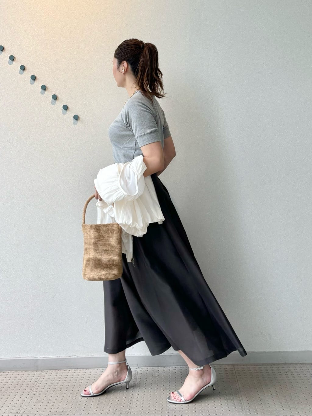 yoshikadoさんの「DRESSTERIOR｜【定番/人気】ラグランハーフスリーブプルオーバー」を使ったコーディネート
