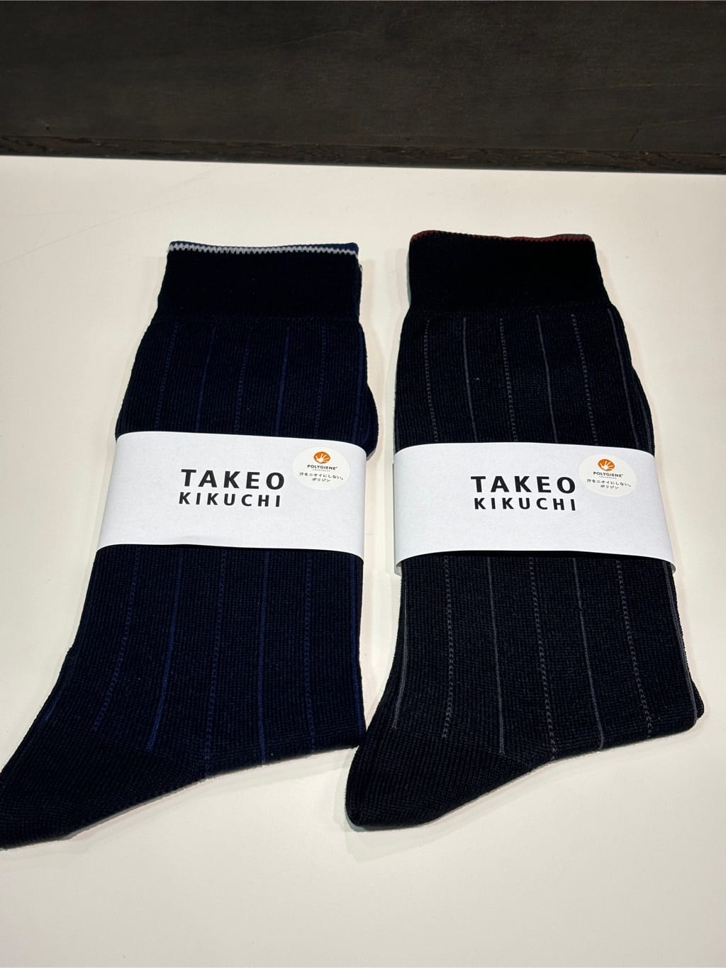 ヒナさんの「TAKEO KIKUCHI｜【抗菌防臭/日本製】ストライプ ドレスソックス」を使ったコーディネート