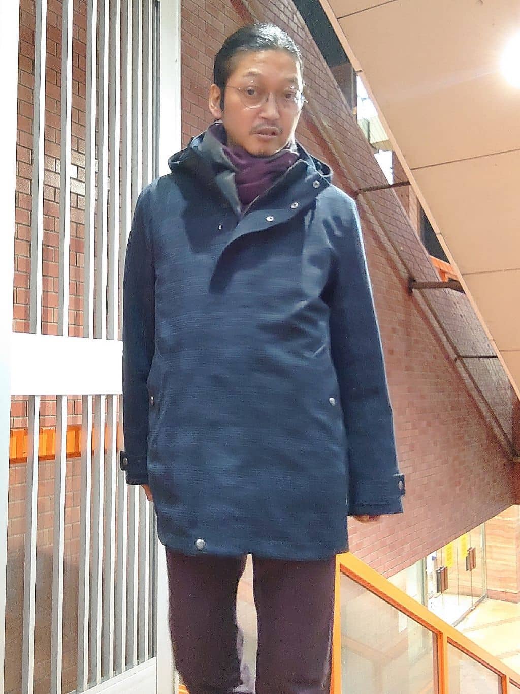 かしげるさんの「TAKEO KIKUCHI｜【全7サイズ&times;8色展開！】トップマルチヘリンボン パンツ」を使ったコーディネート