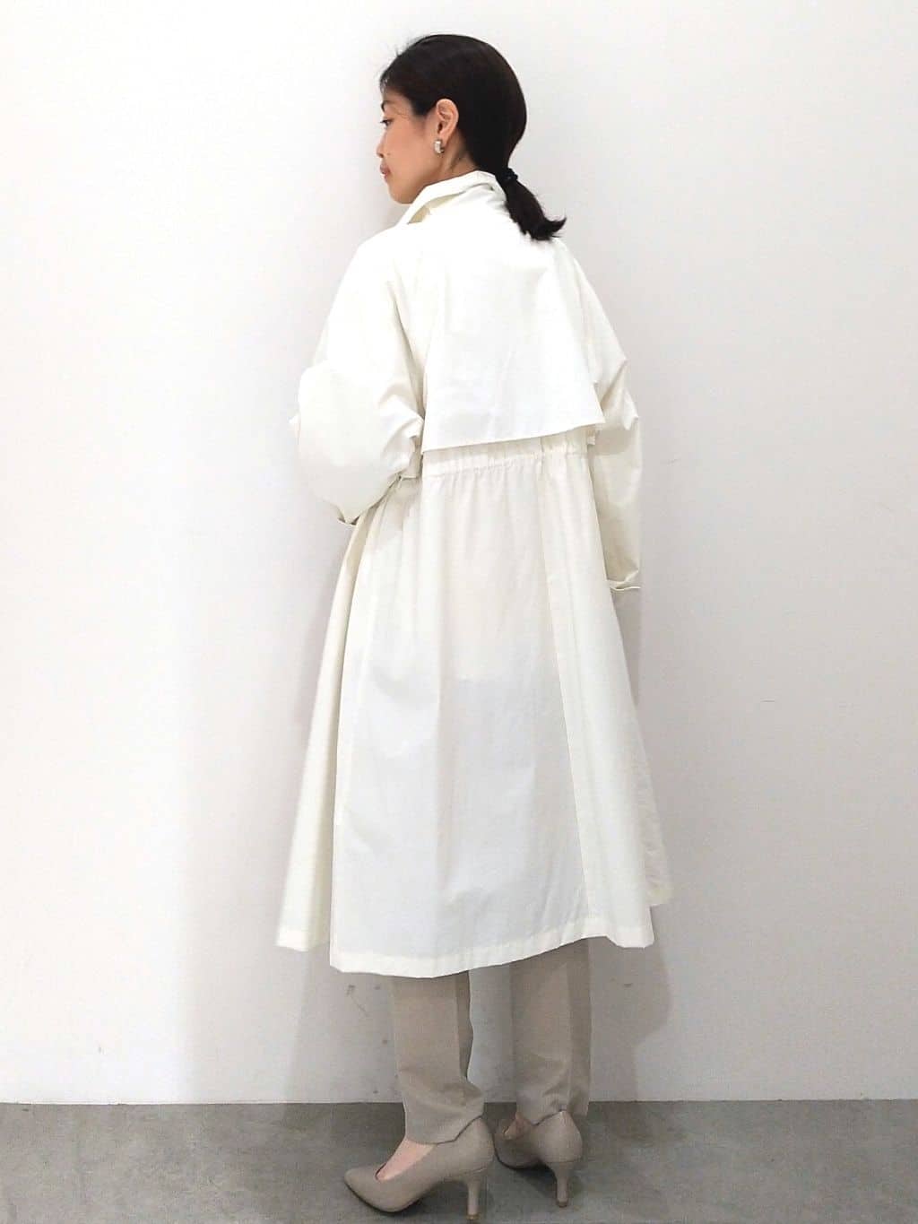 Matsuさんの「OPAQUE.CLIP｜【抗菌防臭加工/7cmヒール】ベーシックパンプス/通勤対応」を使ったコーディネート