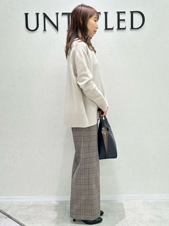 Miwaさんの「UNTITLED｜【日本製／2WAY衿】スタンドカラー ロングコート」を使ったコーディネート