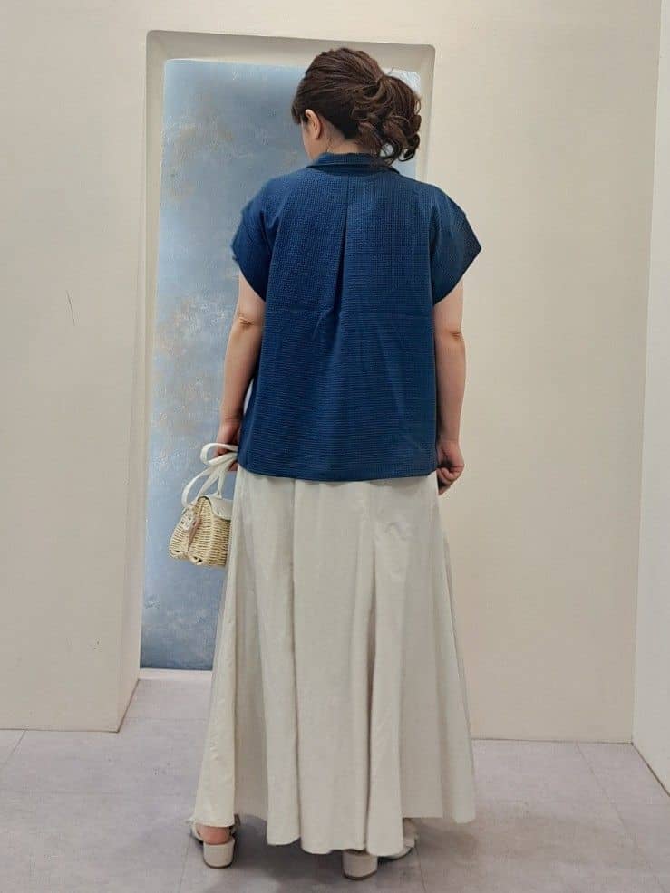 ふるさんの「grove｜＜Lee&times;grove（別注色あり）＞ PAINTER PANTS」を使ったコーディネート