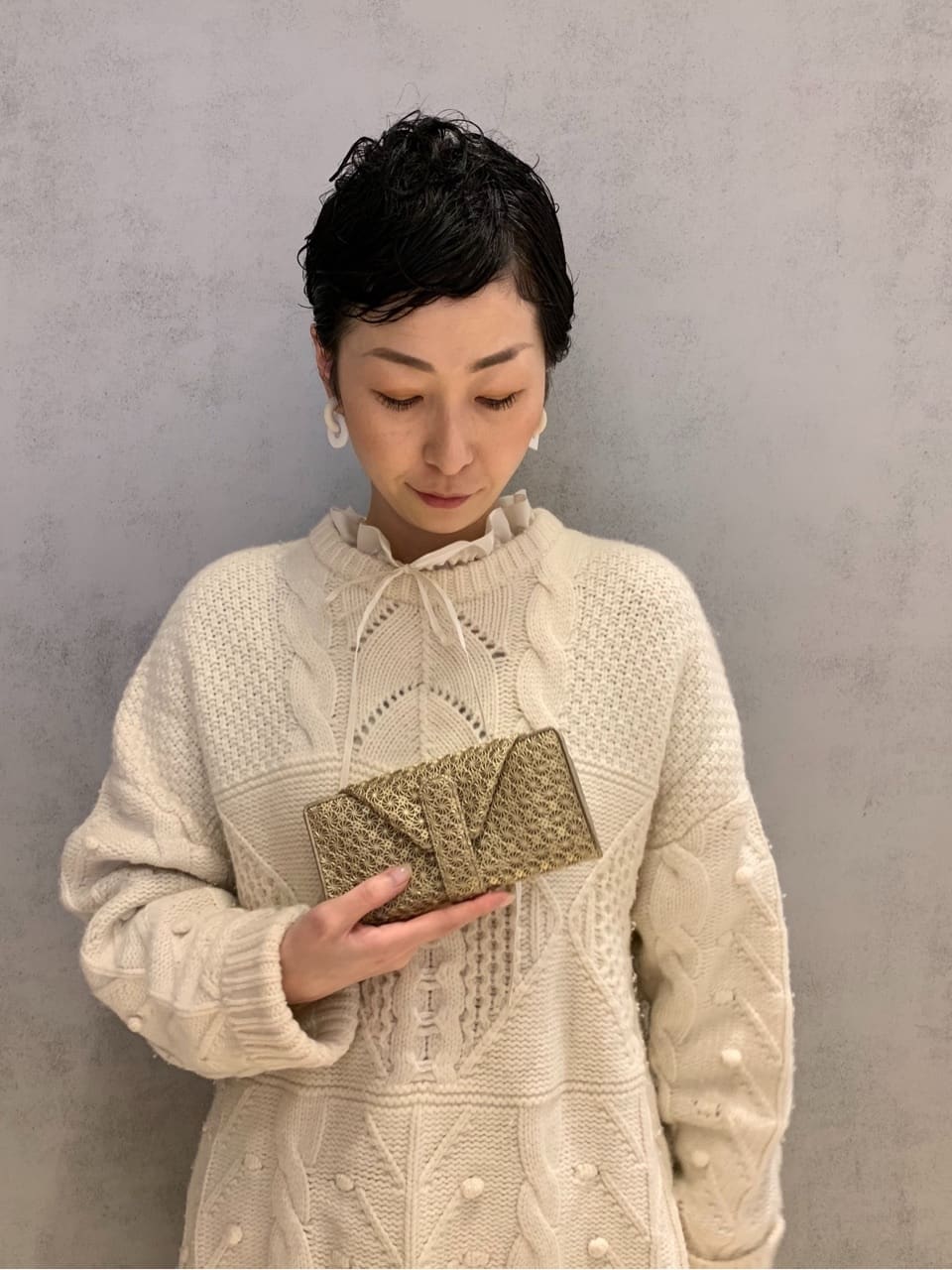 Kさんの「HIROKO HAYASHI｜GIRASOLE（ジラソーレ）長財布ミニ」を使ったコーディネート