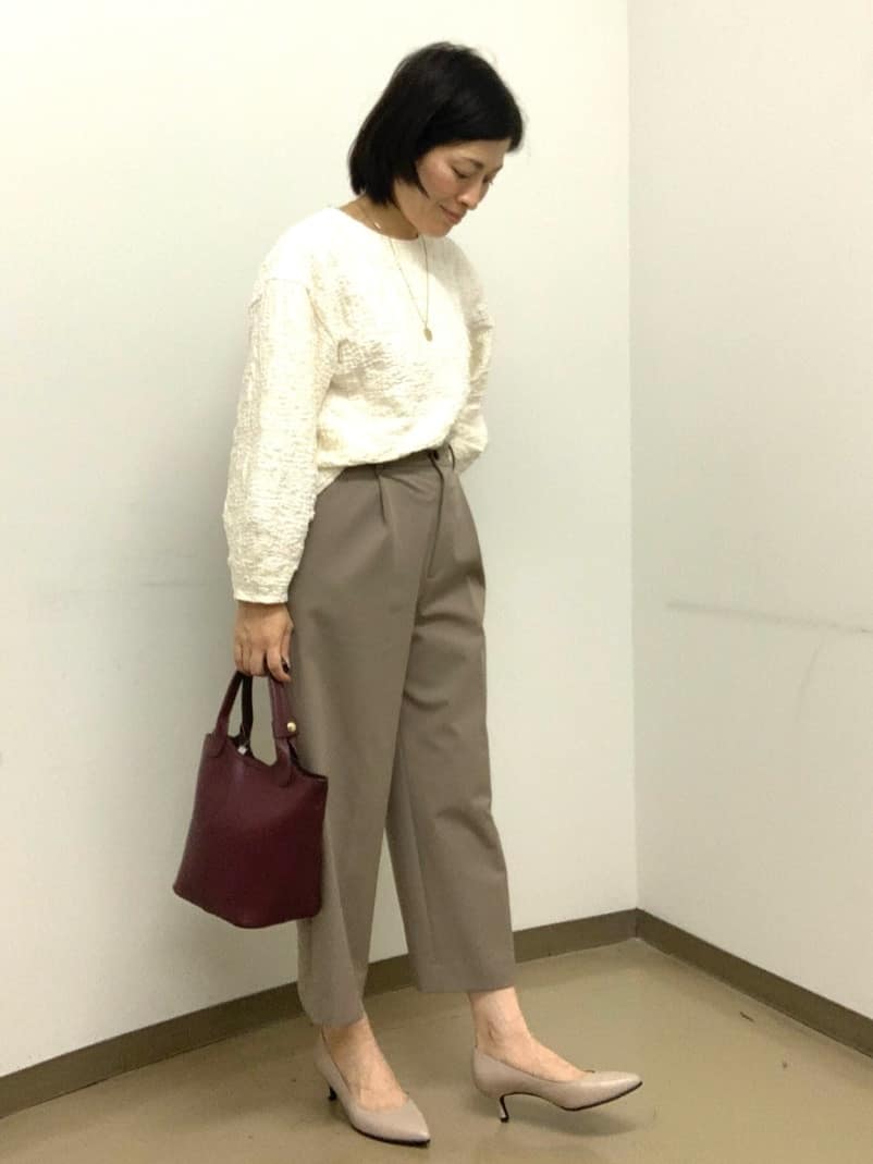 ちーさんの「UNTITLED｜【日本製・本革】Comfit Dresser Pumps（コンフィットドレッサーパンプス）」を使ったコーディネート