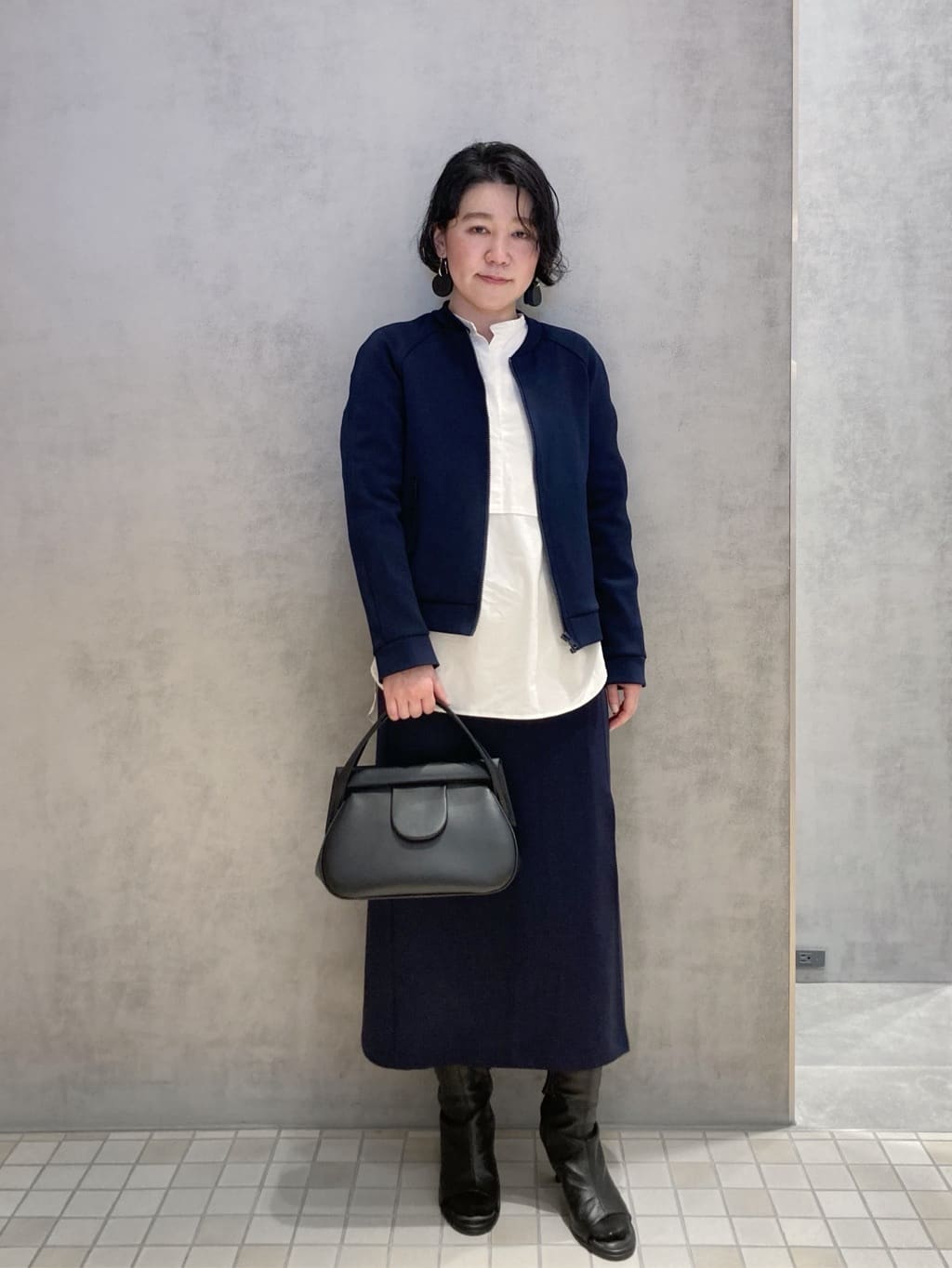 Cさんの「HIROKO HAYASHI｜RONDINE(ロンディネ)ハンドバッグ」を使ったコーディネート