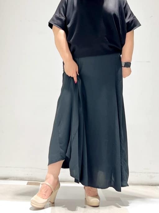 yumiさんの「ESPERANZA｜3WAYチャンキーヒールパンプス」を使ったコーディネート