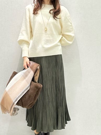Miwaさんの「UNTITLED｜【日本製／2WAY衿】スタンドカラー ロングコート」を使ったコーディネート