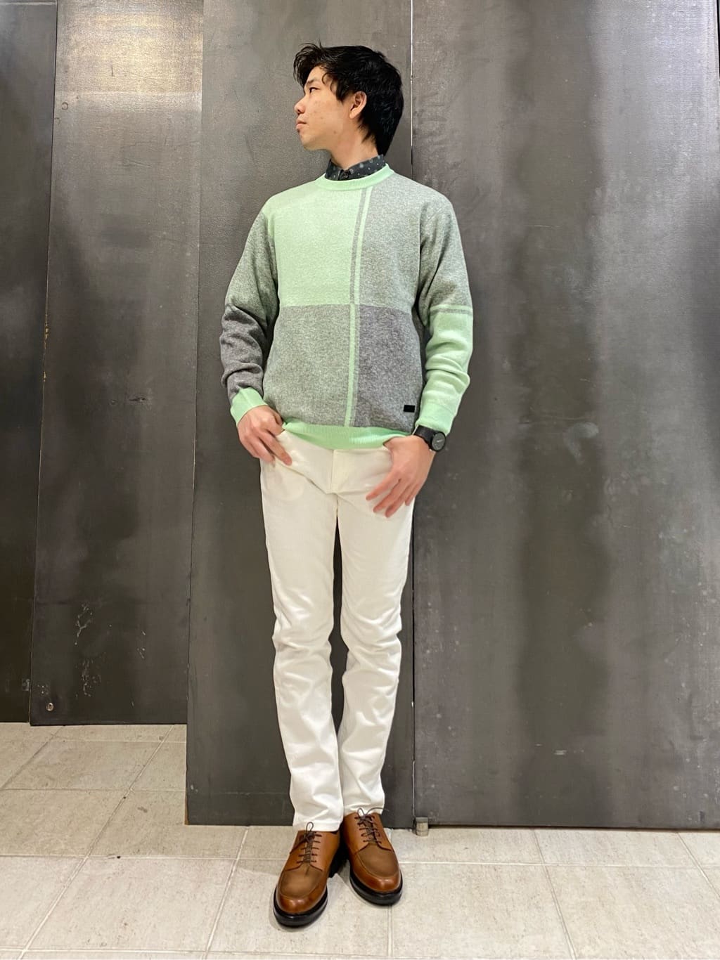 shoumaさんの「TAKEO KIKUCHI｜【Sサイズ～】ストレッチ デニム パンツ」を使ったコーディネート