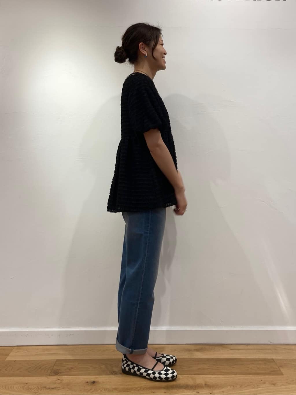 Harukaさんの「DRESSTERIOR｜【ウォッシャブル】テーパードコンフォートデニム」を使ったコーディネート
