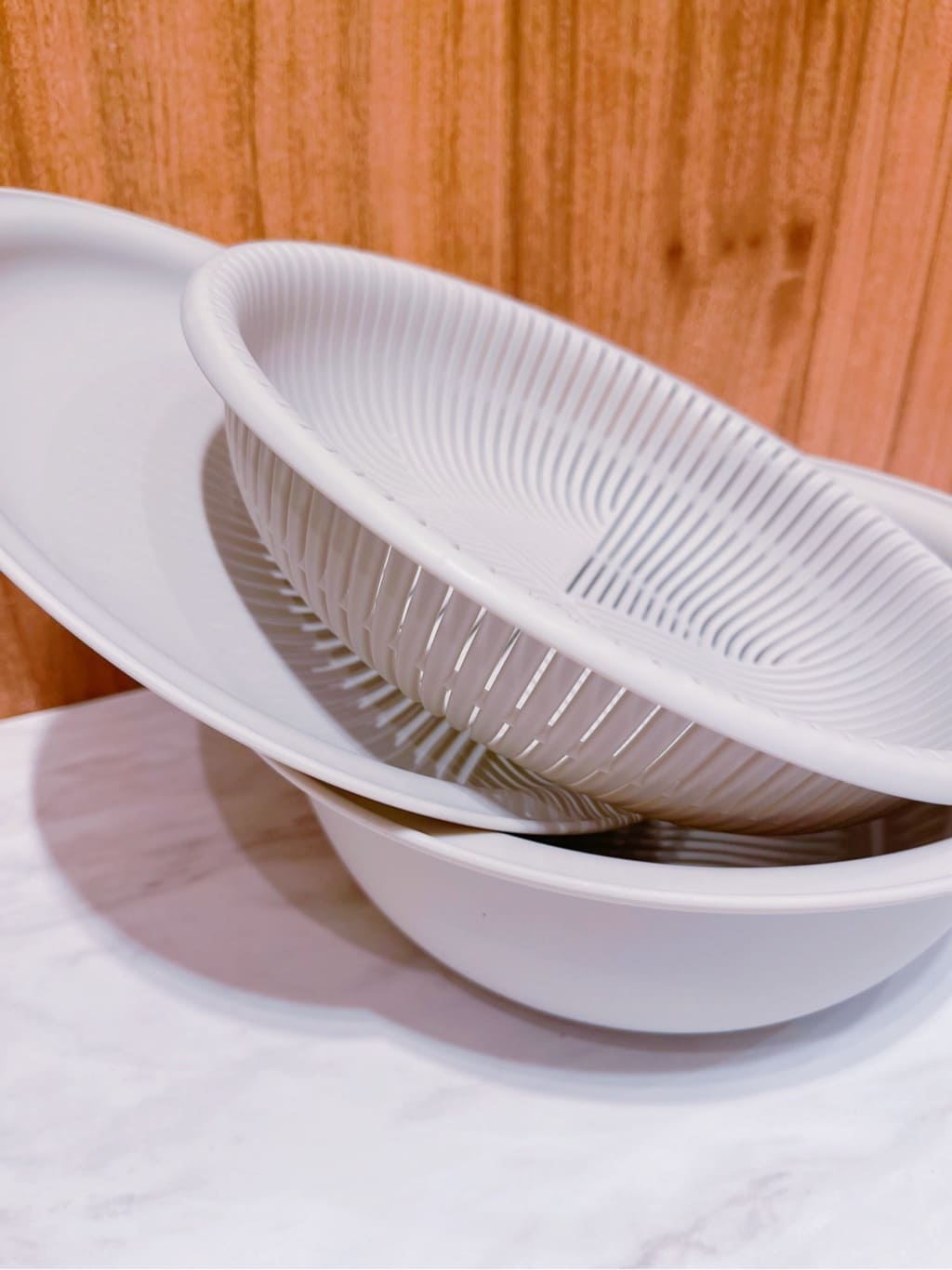 アリオ川口さんの「212 KITCHEN STORE｜きほんの道具 ザルボウル21cm GY ＜marna マーナ＞」を使ったコーディネート
