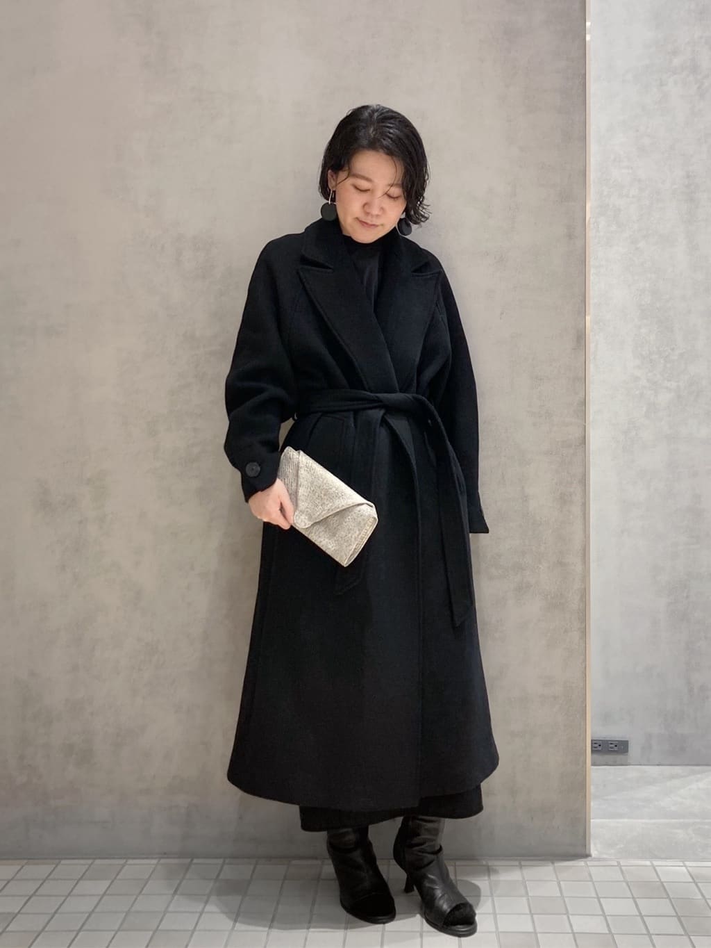Cさんの「HIROKO HAYASHI｜DAMASCO（ダマスコ）チェーン付長財布」を使ったコーディネート