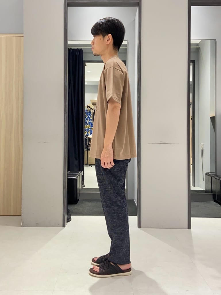 わいずみさんの「TAKEO KIKUCHI｜【尾州織】リネンブレンド メッシュ ジャケット」を使ったコーディネート