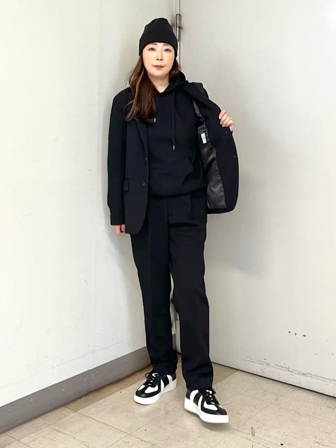 iwさんの「TAKEO KIKUCHI｜【抗菌防臭】クロスウィーブ ジャケット」を使ったコーディネート