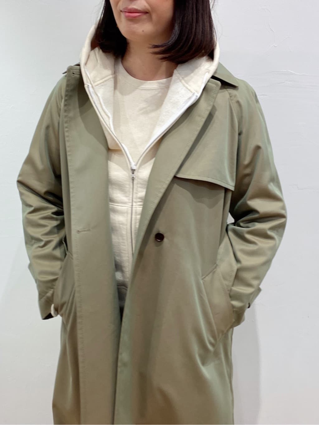 Sawaguchiさんの「DRESSTERIOR｜デキシー吊裏毛ジップアップパーカ」を使ったコーディネート
