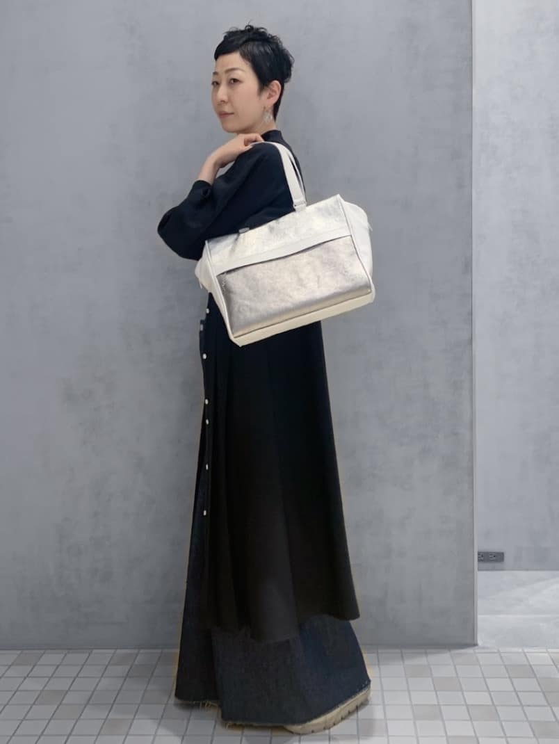 Kさんの「HIROKO HAYASHI｜FOGLIO（フォーリオ）ボストンバッグ」を使ったコーディネート