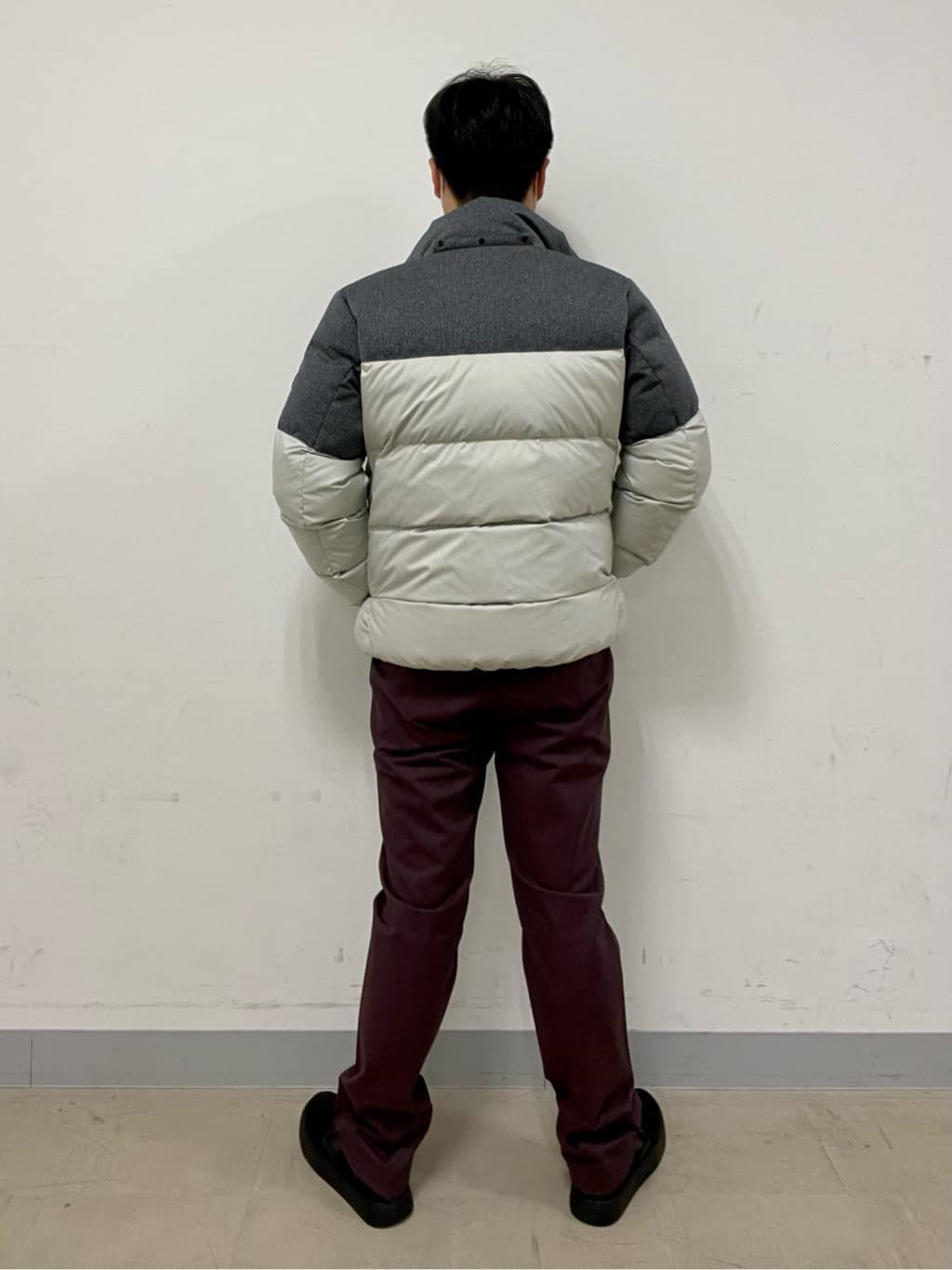 中村さんの「TAKEO KIKUCHI｜【全7サイズ&times;8色展開！】トップマルチヘリンボン パンツ」を使ったコーディネート