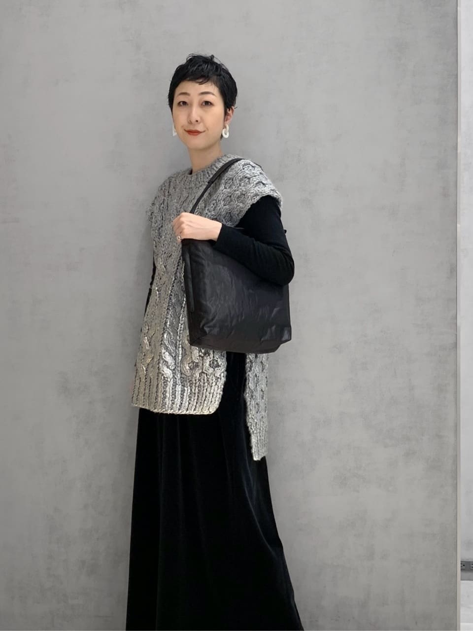 Kさんの「HIROKO HAYASHI｜ENORME（エノルメ）ショルダーバッグ」を使ったコーディネート