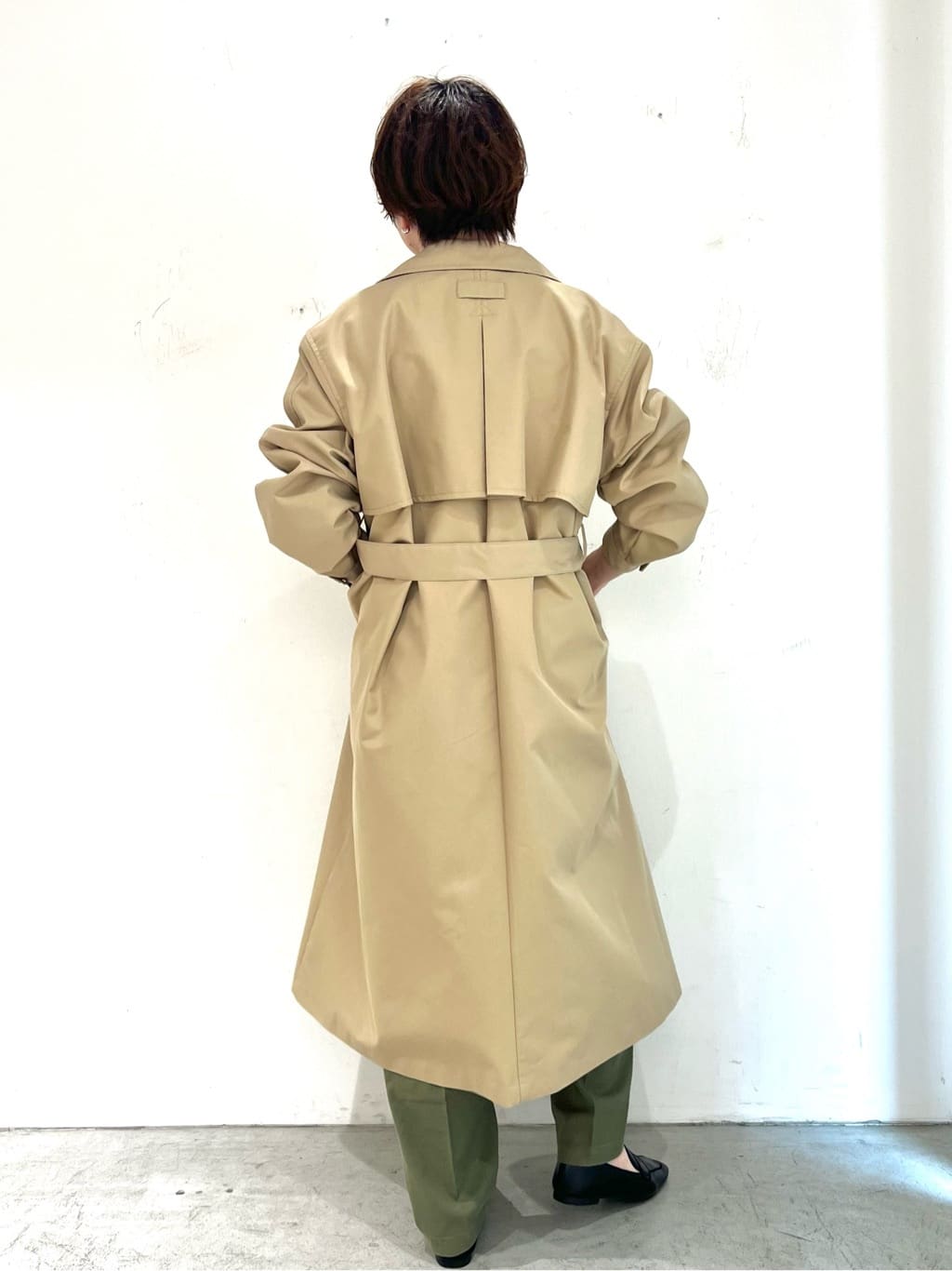 JINさんの「OPAQUE.CLIP｜ストレッチベイカーパンツ／オーガニックコットン混【洗濯機洗い可／ストレッチ】」を使ったコーディネート