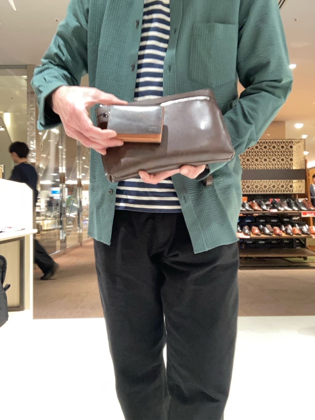 KDDさんの「TAKEO KIKUCHI｜【抗菌防臭/シーズンレス】シアサッカー ジャージシャツ」を使ったコーディネート