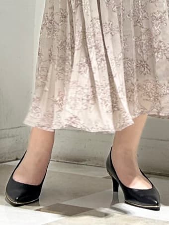 takeさんの「ESPERANZA｜【レイン対応/12時間パンプス】約5.5cm　歩きやすくて疲れにくい」を使ったコーディネート