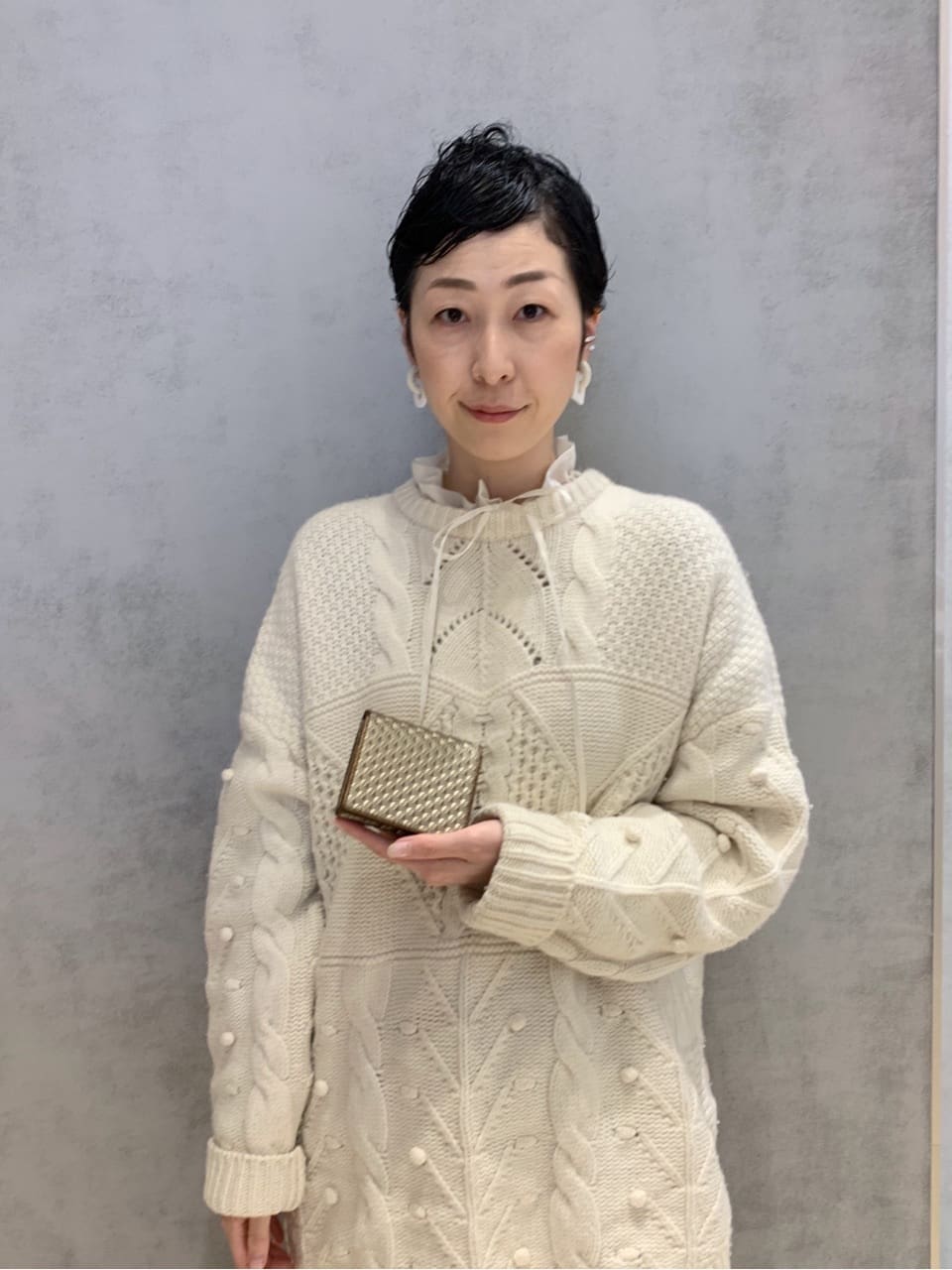 Kさんの「HIROKO HAYASHI｜CARATI（カラーティ）マルチ財布」を使ったコーディネート