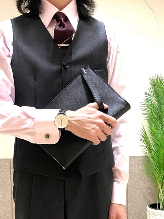 コバヤシさんの「TAKEO KIKUCHI｜【Made in JAPAN】番千鳥ウィンドペン柄 ネクタイ」を使ったコーディネート
