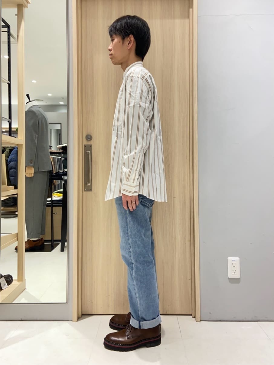 わいずみさんの「TAKEO KIKUCHI｜40ct&525 厚底プレーントゥシューズ」を使ったコーディネート