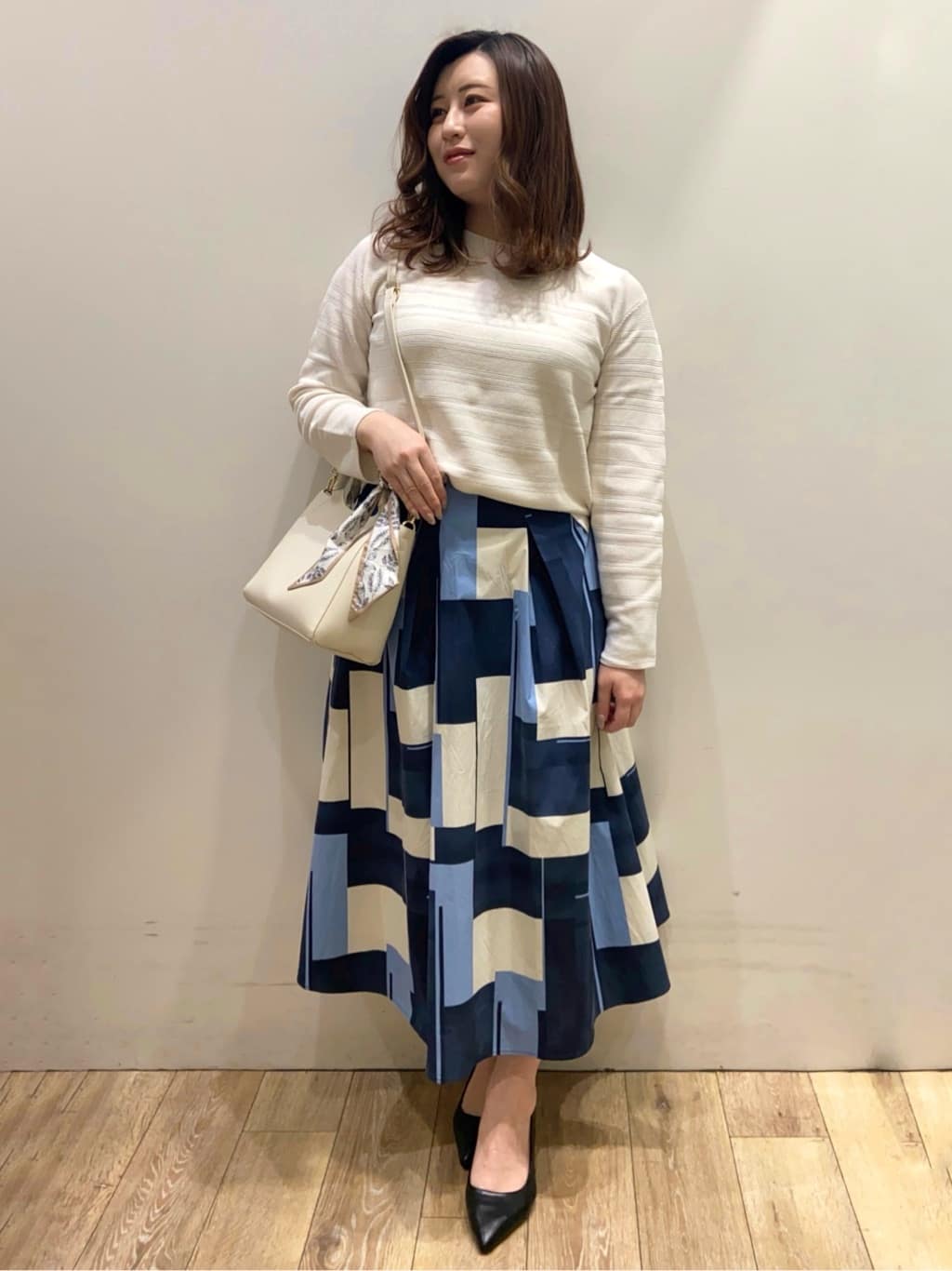eriiiさんの「index｜【抗菌防臭加工/7cmヒール】ベーシックパンプス/通勤対応」を使ったコーディネート