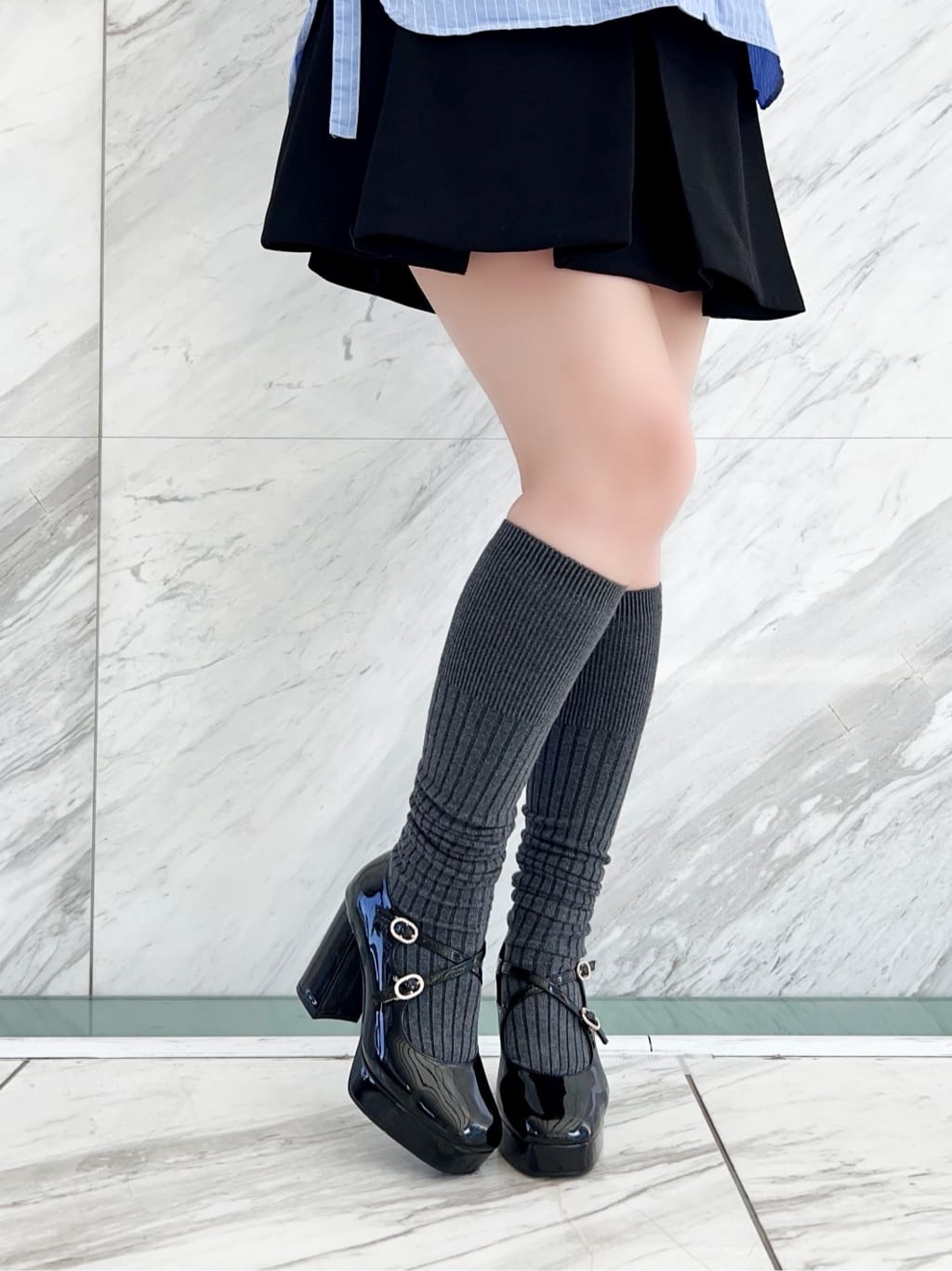 ayaさんの「ESPERANZA｜クロスダブルバックル厚底パンプス 結婚式二次会 パーティー 25SS」を使ったコーディネート