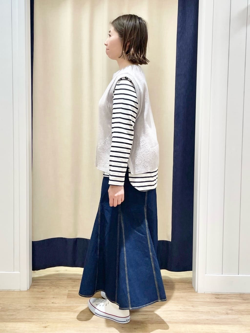 Akiさんの「Dessin｜【CONVERSE/コンバース】ハイカット」を使ったコーディネート