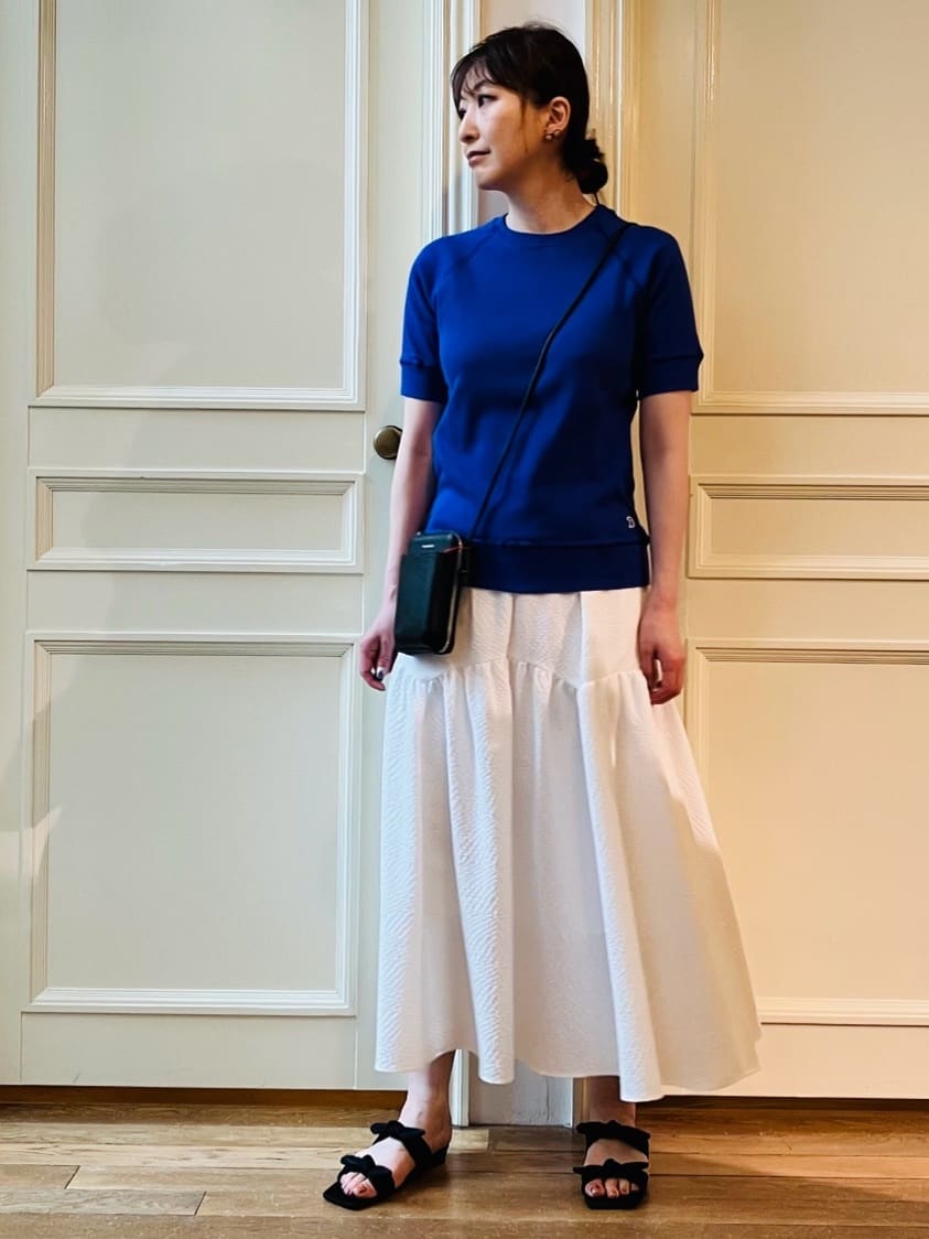 TSUKUIさんの「DRESSTERIOR｜【定番/人気】ラグランハーフスリーブプルオーバー」を使ったコーディネート