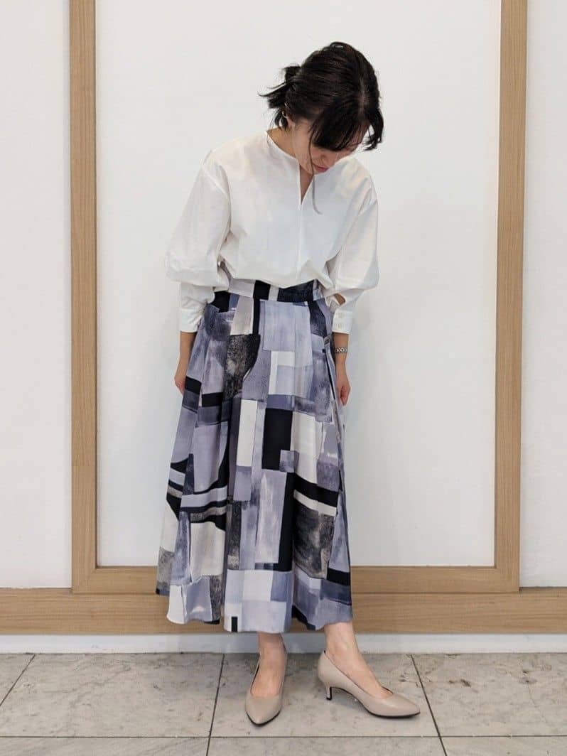 Rieさんの「UNTITLED｜【日本製・本革】Comfit Dresser Pumps（コンフィットドレッサーパンプス）」を使ったコーディネート