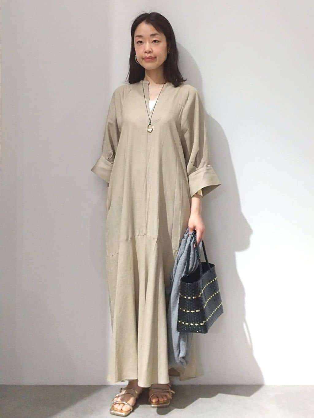 Matsuさんの「OPAQUE.CLIP｜リブタンクトップ【洗濯機洗い可】」を使ったコーディネート