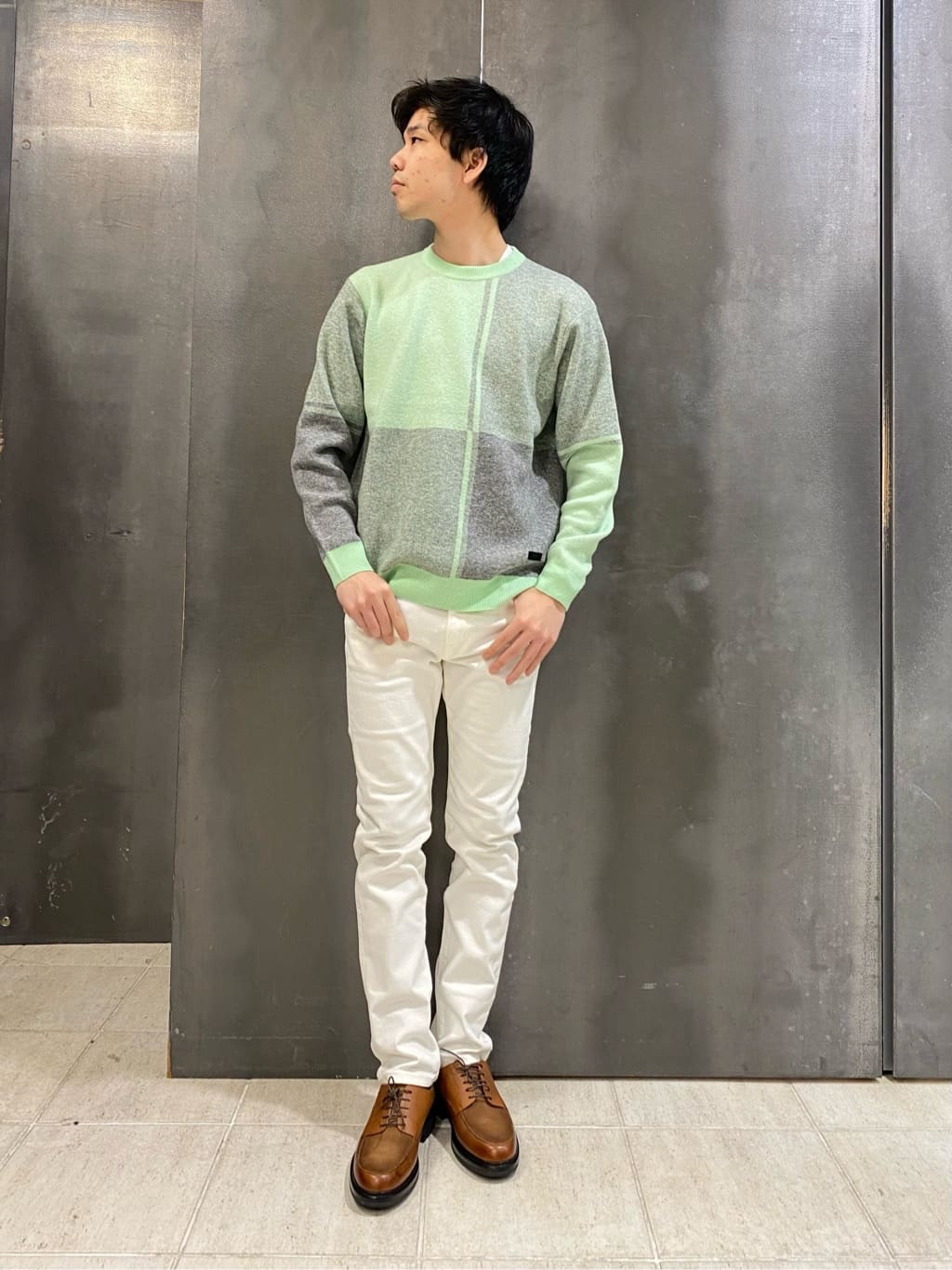 shoumaさんの「TAKEO KIKUCHI｜【Sサイズ～】ストレッチ デニム パンツ」を使ったコーディネート