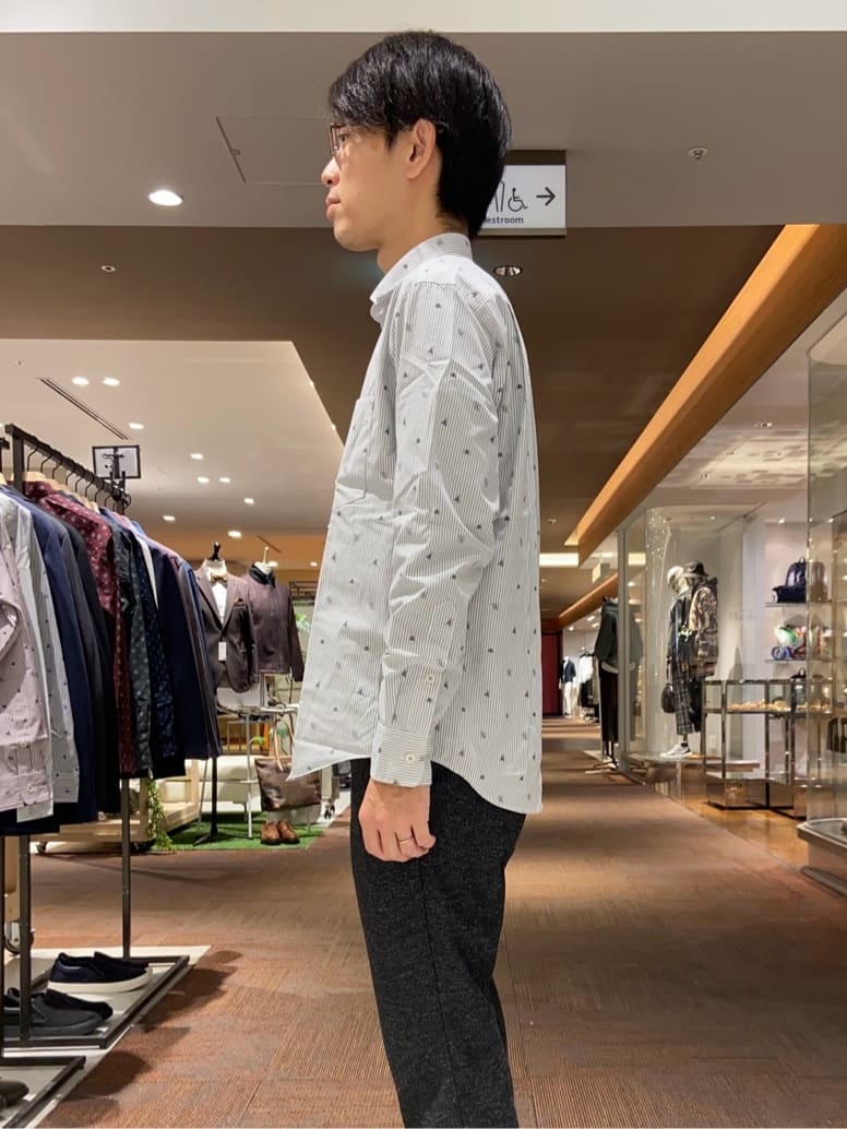 わいずみさんの「TAKEO KIKUCHI｜【キーリング付】メランジ　大人トートバッグ」を使ったコーディネート