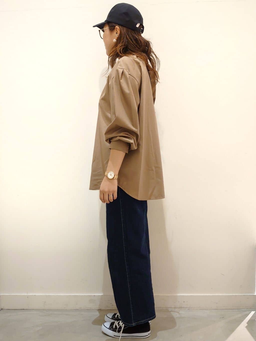 minamiさんの「OPAQUE.CLIP｜CONVERSE キャンバス オールスター HI」を使ったコーディネート