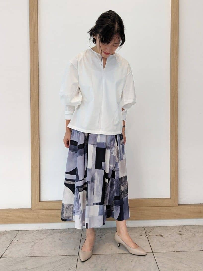 Rieさんの「UNTITLED｜【日本製・本革】Comfit Dresser Pumps（コンフィットドレッサーパンプス）」を使ったコーディネート