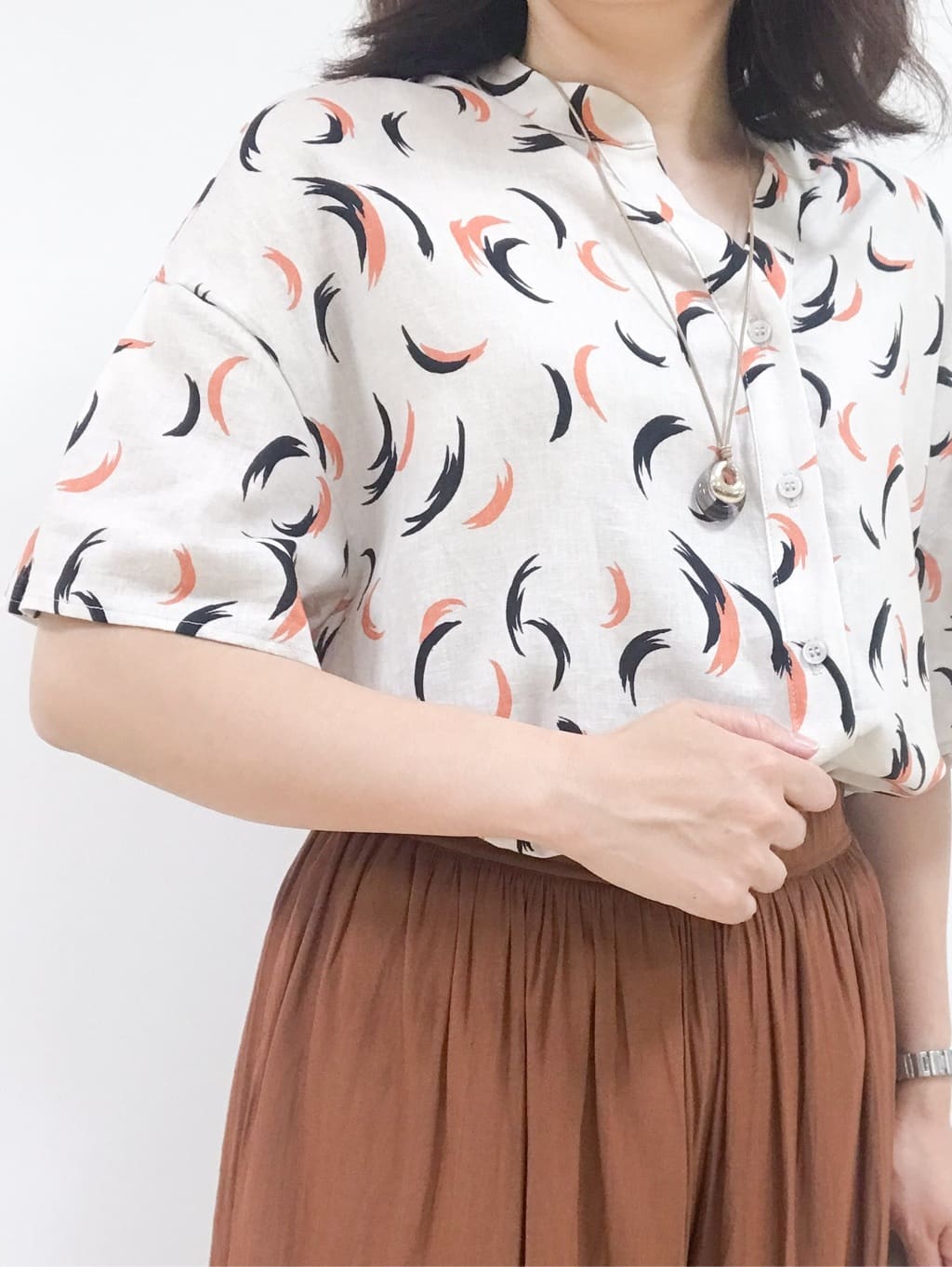 yukinaさんの「COUP DE CHANCE｜【2WAY】フェイクスエードコンビ ワンハンドルバッグ」を使ったコーディネート