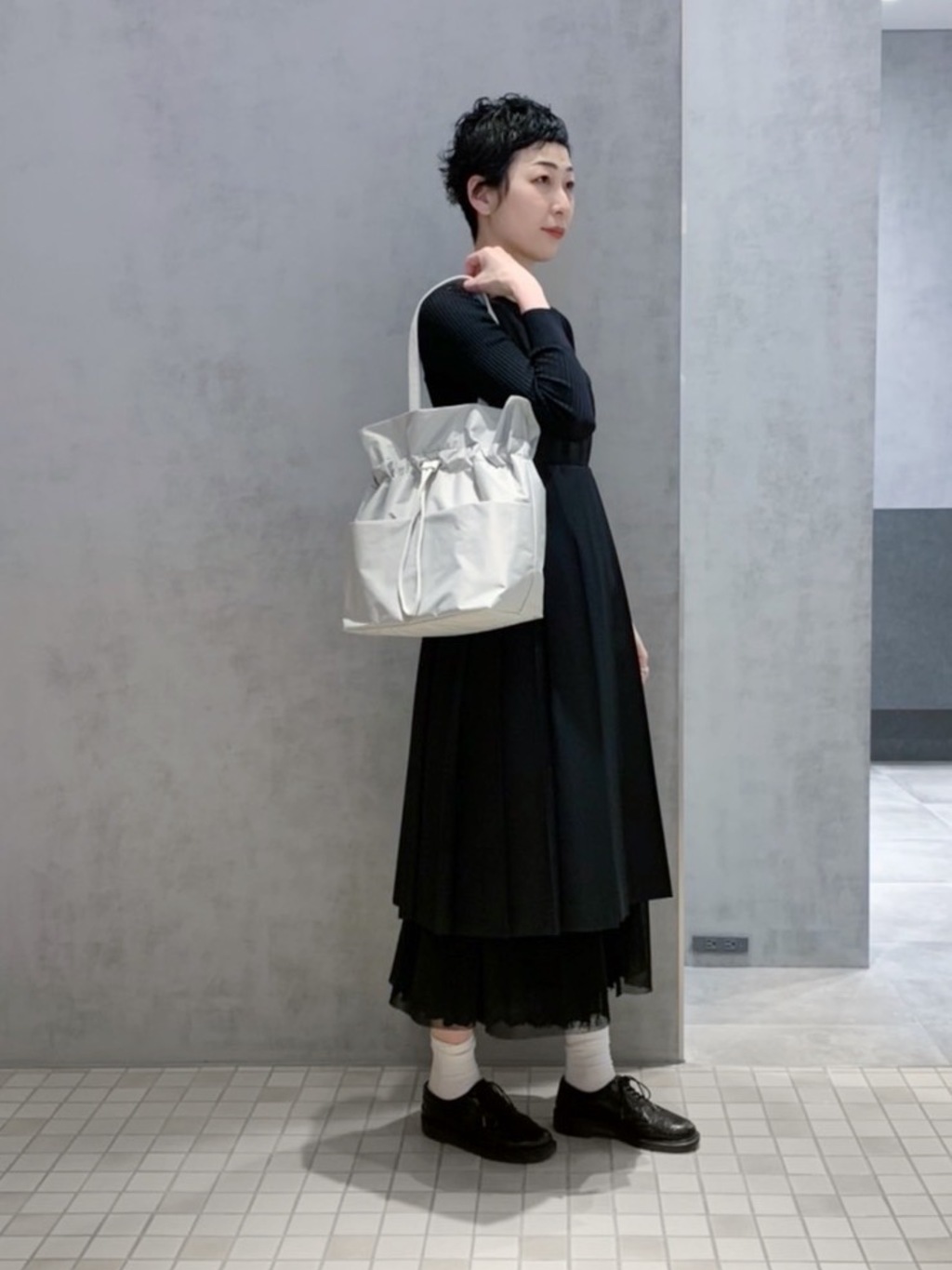 Kさんの「HIROKO HAYASHI｜LUINI（ルイーニ）トートバッグ」を使ったコーディネート