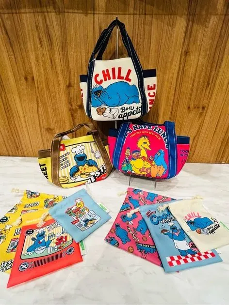 ◇巾着セット クッキーモンスター ＜SESAME STREET＞（スポット