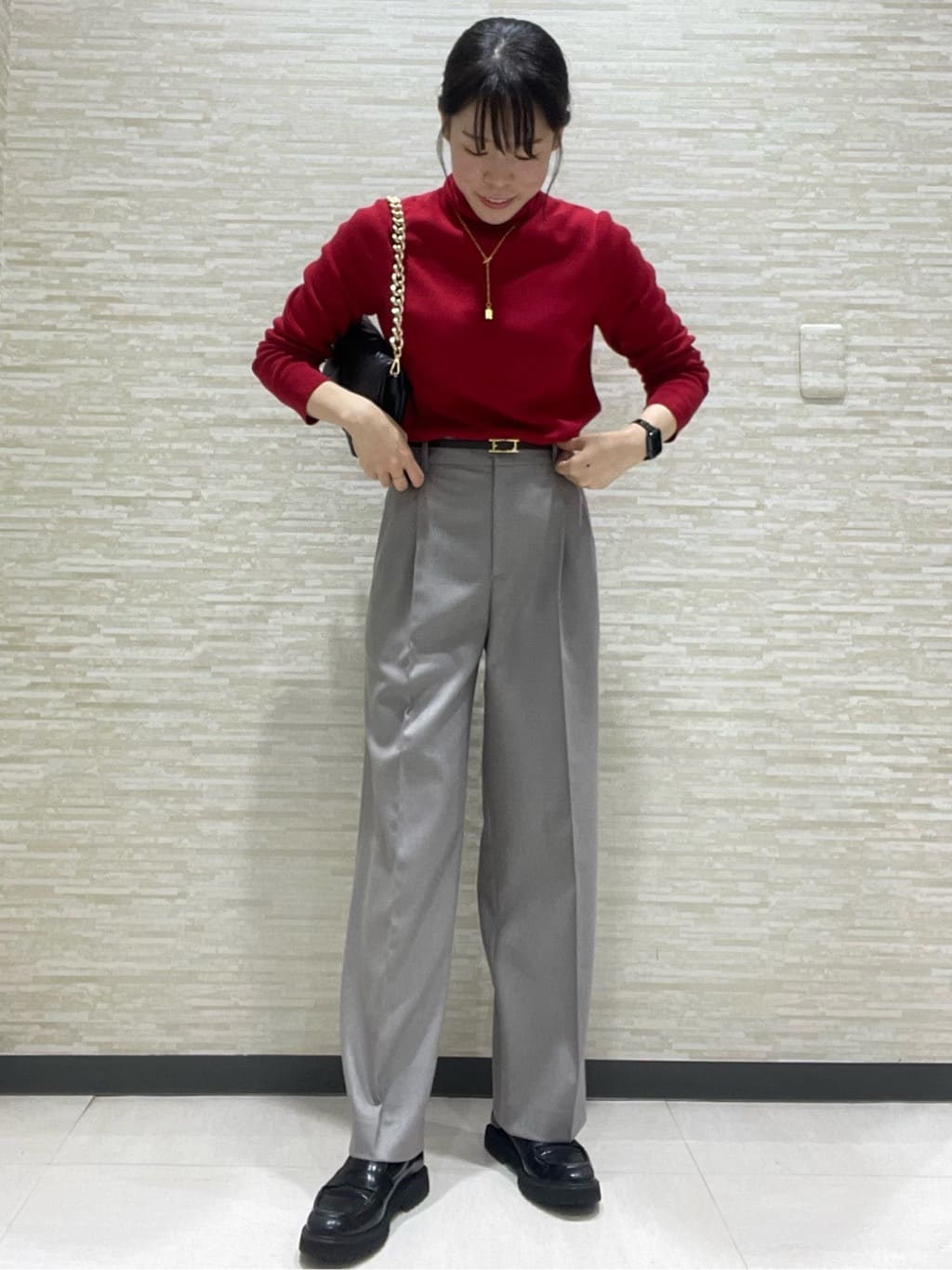 Kataさんの「UNTITLED｜【リバーシブル】Hバックルベルト」を使ったコーディネート