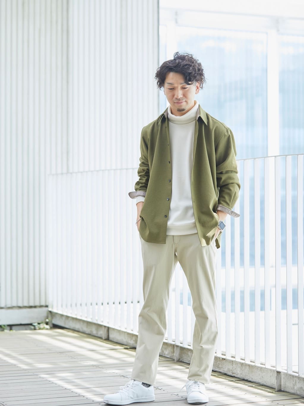 中嶋弘樹さんの「TAKEO KIKUCHI｜」を使ったコーディネート