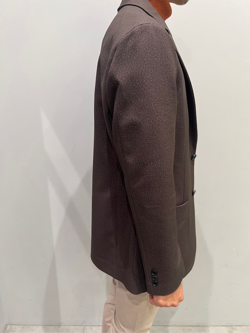 SHOOさんの「TAKEO KIKUCHI｜【全7サイズ&times;8色展開！】トップマルチヘリンボン パンツ」を使ったコーディネート