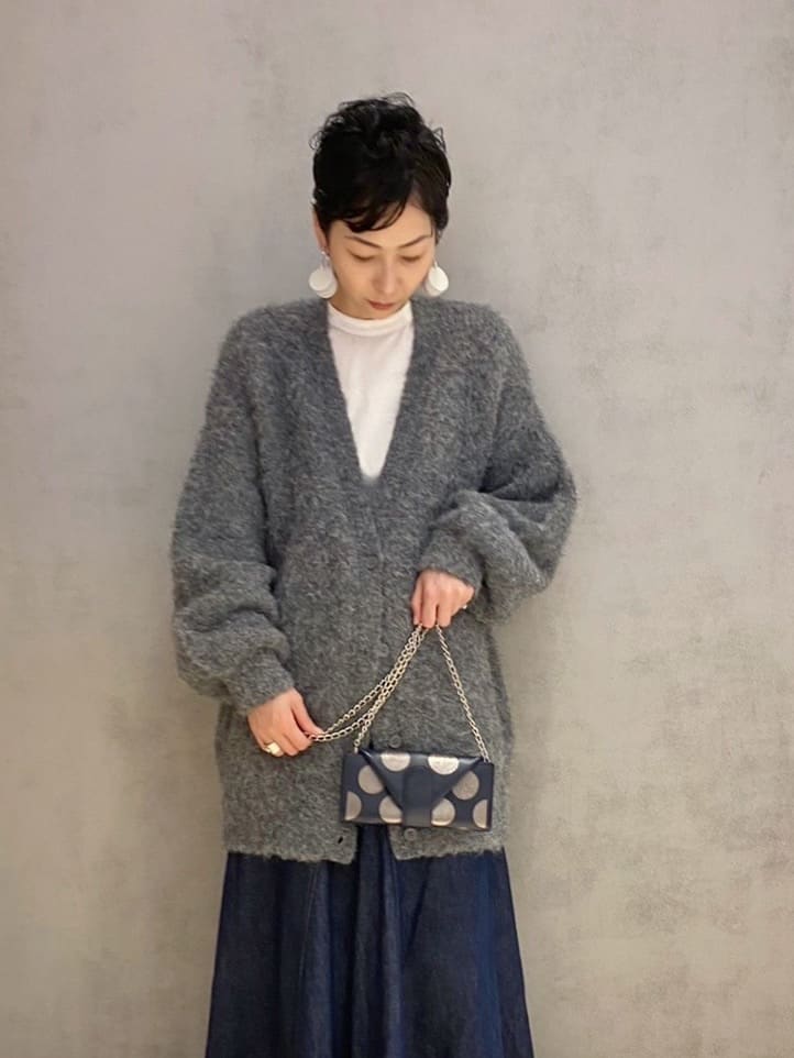 Kさんの「HIROKO HAYASHI｜チェーン付長財布用 ロングチェーン」を使ったコーディネート