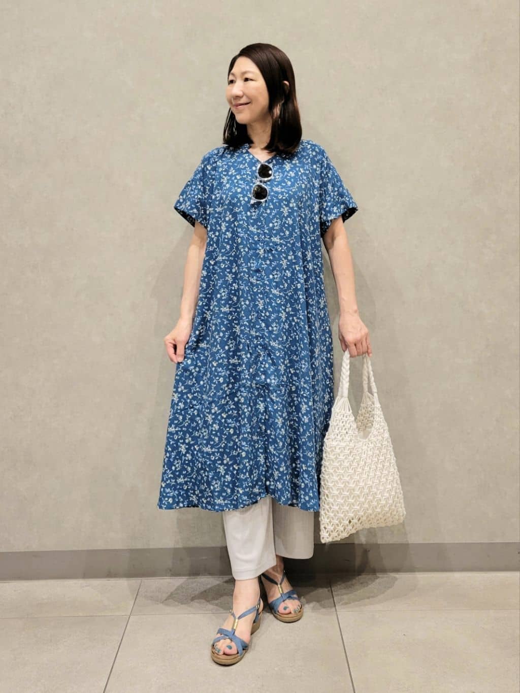 ユウさんの「SHOO･LA･RUE｜【長傘/晴雨兼用/because】遮光バイカラーパラソル」を使ったコーディネート