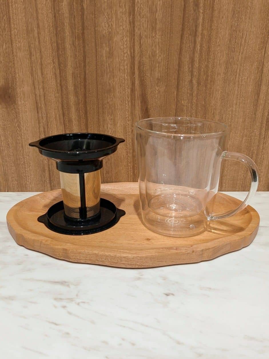 うしさんの「212 KITCHEN STORE｜ゴールドフィルター ダブルウォールマグ ＜cores コレス＞」を使ったコーディネート
